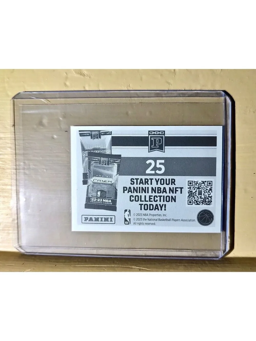 NBA Champions 2023-24 Panini NBA Basketball #25 Foil Sticker